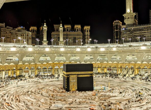 large-building-with-large-black-box-top-it